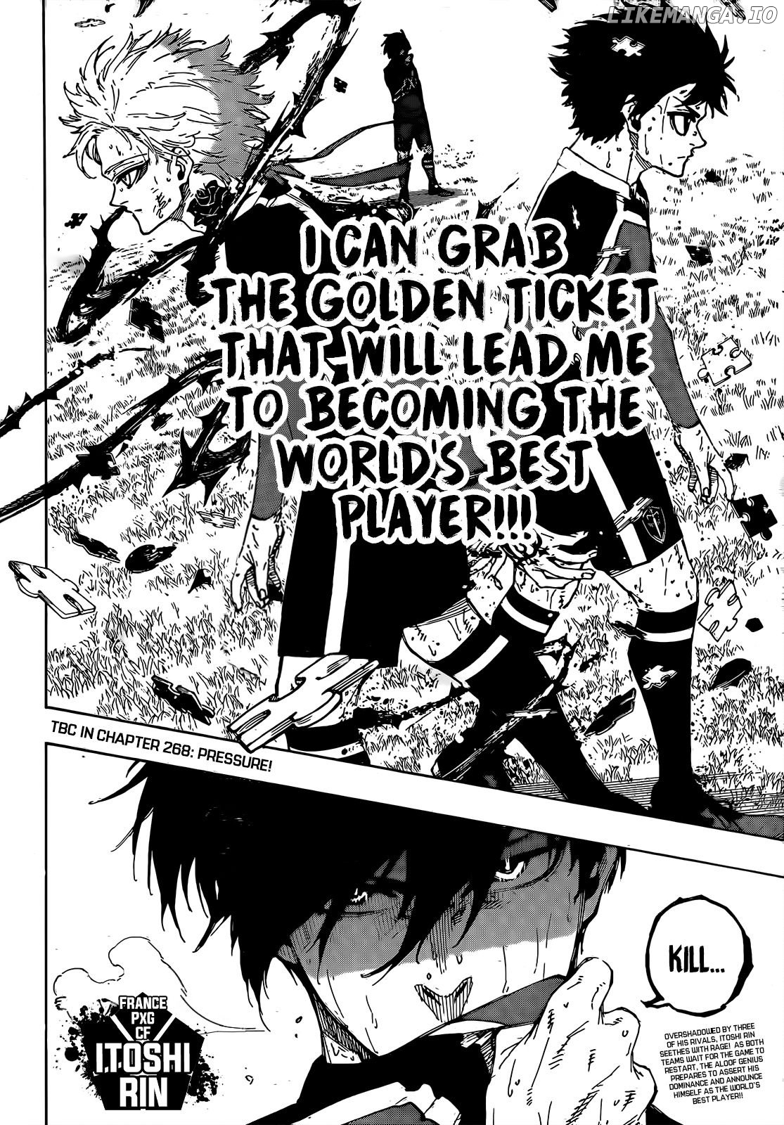 Blue Lock Chapter 267 image 18